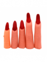DEDOS DE BRUJA UÑAS ROJAS HD306