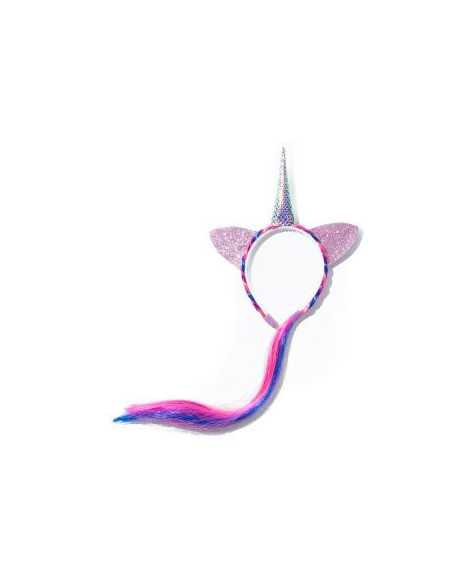VINCHA UNICORNIO CON COLITA AC212