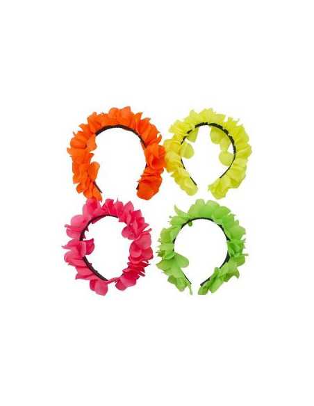 VINCHA FLORES FLUO AC517