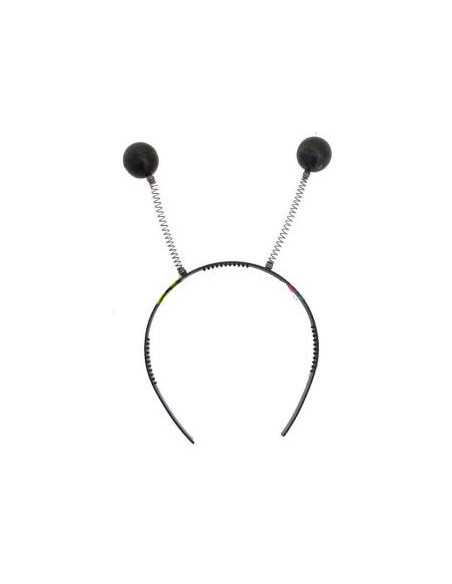 ANTENAS PELOTITAS NEGRA X 4