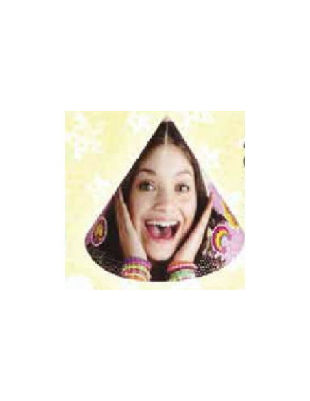 GORRO FELIZ CUMPLE SOY LUNA x10