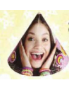 GORRO FELIZ CUMPLE SOY LUNA x10