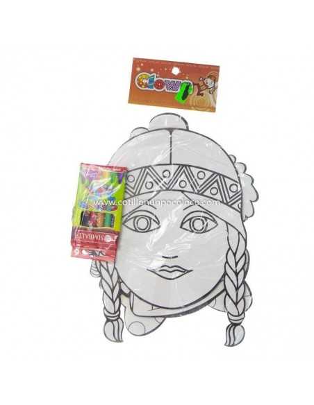 CARETA PARA PINTAR CON CRAYON X5