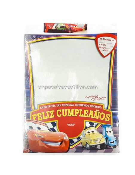 POSTER DE RECUERDO CARS x1
