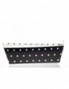 CESTA MULTIUSO GRANDE x 1 NEGRO LUNAR BLANCO