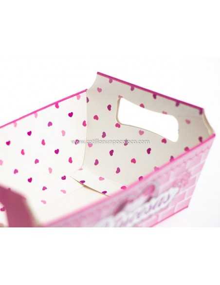CESTA MULTIUSO GRANDE x 1 PRINCESA