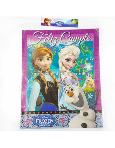 AFICHE PARA PUERTA FROZEN x1