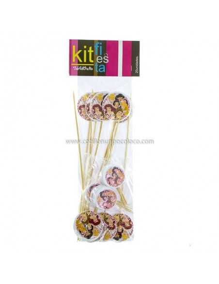 KIT FIESTA x20 PRINCES