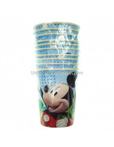 VASO POLIPAPEL MICKEY x10