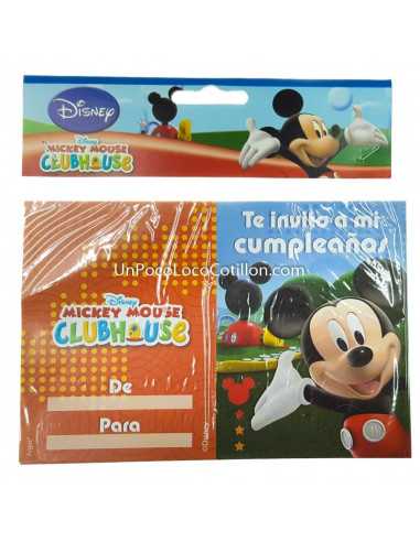 INVITACION MICKEY ROAD x10