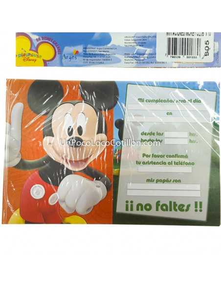 INVITACION MICKEY ROAD x10