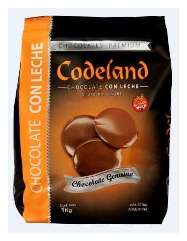 CHOCOLATE CON LECHE CODELAND x 1kg
