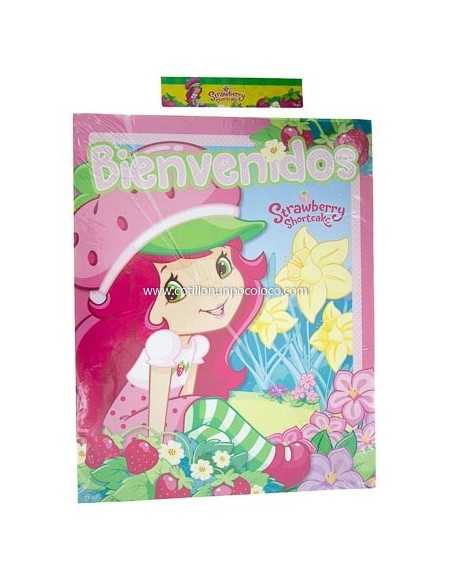 AFICHE BIENVENIDOS FRUTILLITA X1