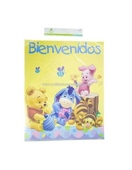 AFICHE BIENVENIDOS POOH BABY X1