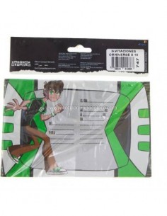 INVITACION BEN 10 X10 2