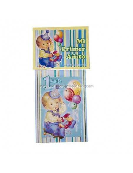 INVITACION MI PRIMER AÑITO TROQ. NENE X10