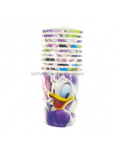 VASO POLIPAPEL MINNIE x10