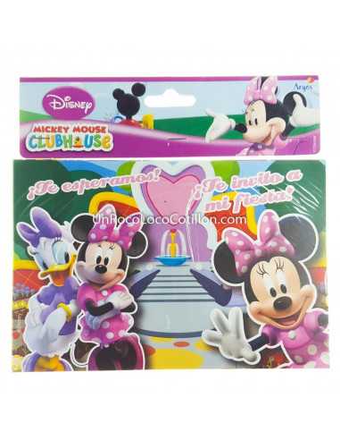 INVITACION MINNIE x10