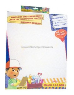 POSTER DEL RECUERDO HANDY MANNY X1