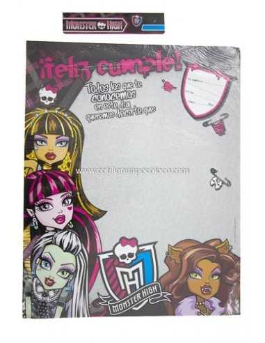 POSTER DEL RECUERDO MONSTER HIGH X1