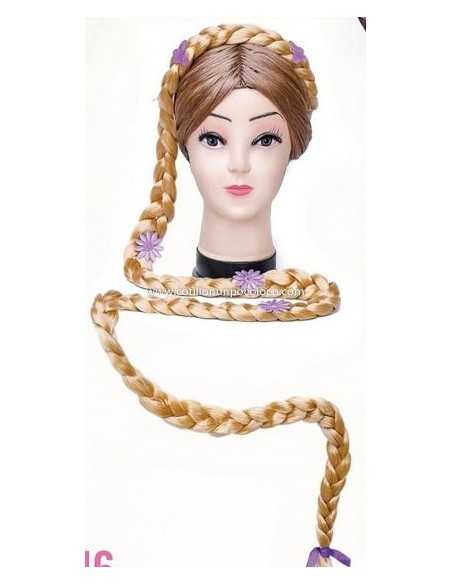 PELUCA RAPUNZEL RUBIA