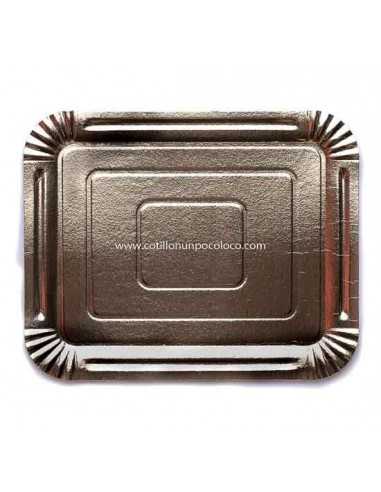 BANDEJA RECTANGULAR C/B C. 1kg N3 ORO