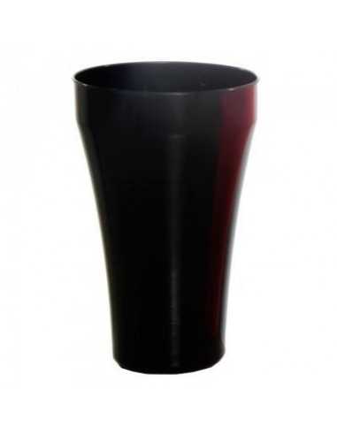 NEW BIG VASO 800cc PLASTICO COLOR NEGRO