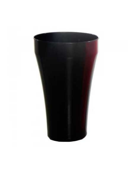 NEW BIG VASO 800cc PLASTICO COLOR NEGRO