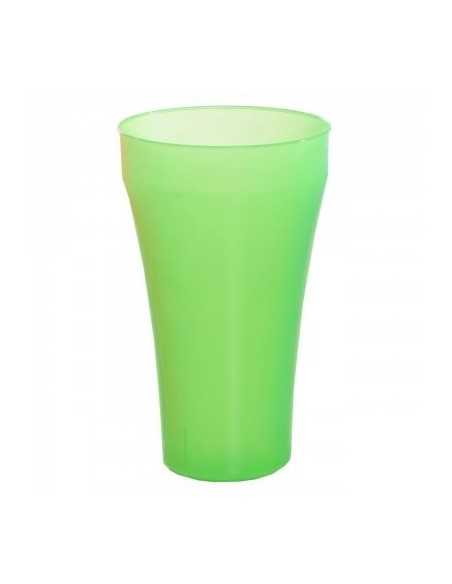 NEW BIG VASO 800cc PLASTICO COLOR VERDE
