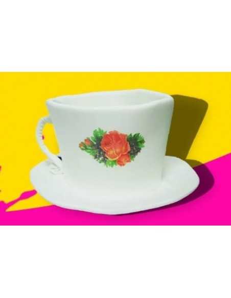 SOMBRERO TEMATICO TAZA DE ALICIA