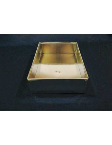 MOLDE HOJALATA RECTANGULAR BAJO N° 30