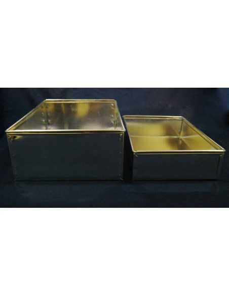 MOLDE HOJALATA RECTANGULAR BAJO N° 32