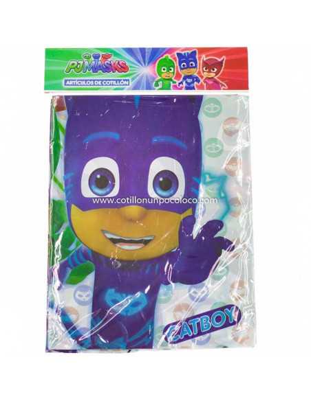 MANTEL PLASTICO PJ MASKS HEROES EN PIJAMAS x1