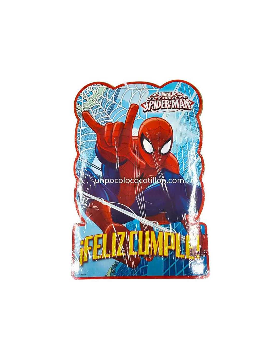 PIÑATA CARTON HOMBRE ARAÑA SPIDERMAN x1