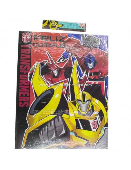 AFICHE PARA PUERTA TRANSFORMERS x1
