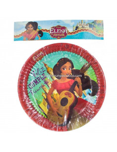 PLATO CARTON ELENA DE AVALOR x8