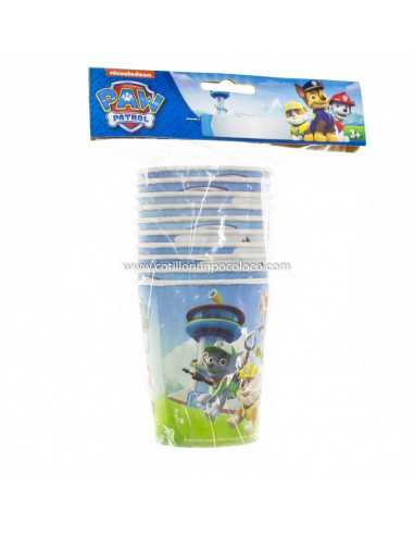 VASO POLIPAPEL PAW PATROL x10