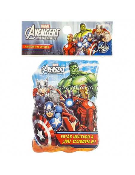 INVITACION AVENGERS x10