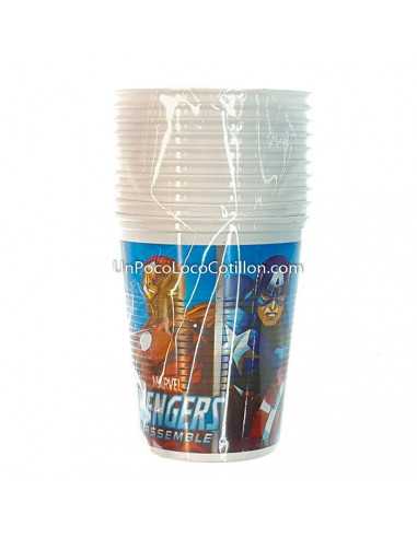 VASO PLASTICO AVENGERS x10