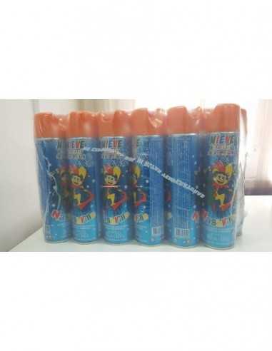 Nieve Espuma Aerosol Carnaval Cotillón Nashville 392ml X60u