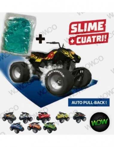 X10 Hot Wheels Cuatri+slime.modelo A Fricción,color Surtidos