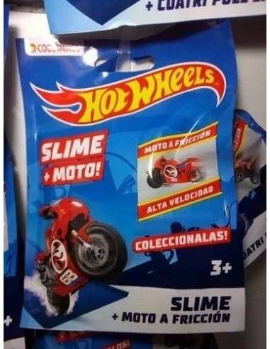 X10 Hot Wheels Moto+slime.modelo A Fricción,colores Surtidos