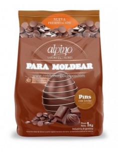 CHOCOLATE PINS CON LECHE X1kg ALPINO