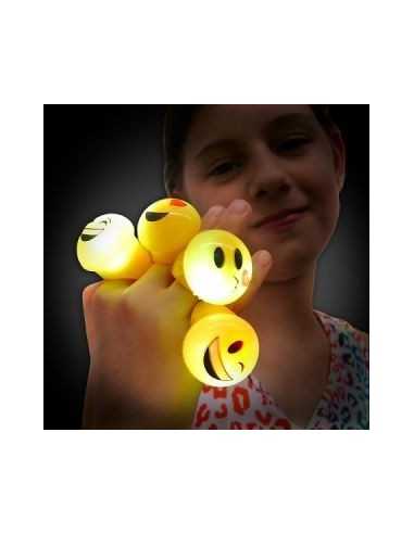 ANILLO LED SILICONA EMOTICON XLR02