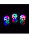ANILLOS DE SILICONA DE FOOTBALL LED BLANCO XLR03
