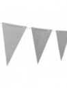 BANDERINES PLATEADO GLITTER 360 cm BAPL02