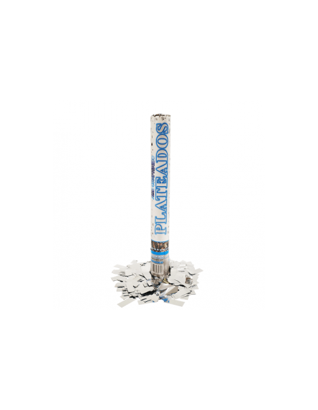 CAÑON 40cm LANZA PAPEL PLATEADO LPI40P