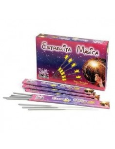 ESTRELLITA MAGICA 30cm x 5unid 60segundos