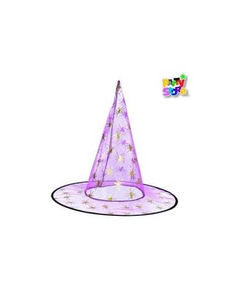 GORRO BRUJA TRANSPARENTE COLORES GO013