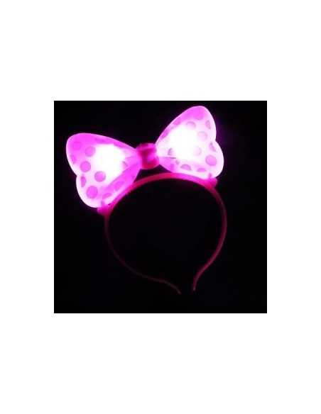 LED VINCHA MOÑO ROSA XLVI06